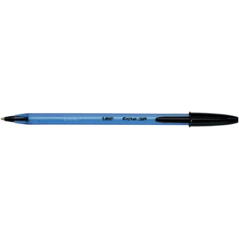 Penna a sfera BIC Cristal Soft M 1,2 mm blu 951434